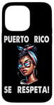 iPhone 14 Pro Max Puerto Rico Se Respeta PR Flag Sunglasses Boricua Vibe Case