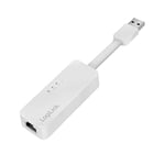 LogiLink UA0144 Adaptateur USB 2.0 vers Ethernet Blanc