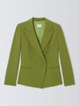 Marella Puma Double Breasted Blazer, Pistachio Green