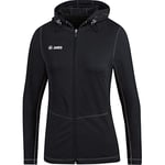 Jako Run 2.0 Sweatshirt à Capuche Femme, Noir, 40