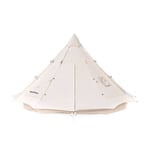 Naturehike Brighten 12.3 4 Person Cotton Pyramid Glamping Tent Golden