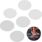 20 pièces d'autocollants antidérapants, autocollants antidérapants ronds de 10 cm de diamètre pour baignoire et douche. Tapis de bain transparent,