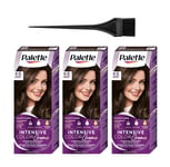 Palette Schwarzkopf Intensive Color Cream Permanent Hair Color 3-Pack