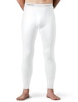 LAPASA Pantalon Thermique Homme Bas Caleçon Long sous-Vêtement Chaud Automne/Hiver M25 XL Blanc (1 Pantalon)