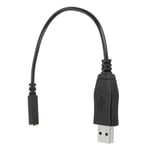 USB To 3.5mm Jack Sound Adapter Sturdy USB To Sound Jack Adapter Professional