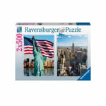 Puslespil Ravensburger Skyscraper & Liberty 2 x 500 Dele