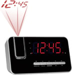 Crp-618 Radio-Reveil(Reveil,Radio Pll Fm,3,0Cm D'Affichage(1,2 Pouces),Projection)