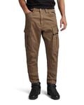 G-STAR RAW Pantalon Cargo Zip Pocket 3D Skinny 2.0 Homme ,brun (shitake D24307-C105-G279), 28W / 30L