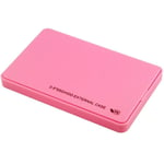 Blue USB 3.0 External Hard Drive Enclosure for 2.5 Inch SATA SSD and HDD with Dimension 25x22cm