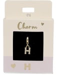 Depesche 11785-016 Charms Express Yourself-Pendentif pour Colliers et Bracelets, Lettre H,doré, comme Petit Cadeau, Multicolored, Normal