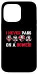 iPhone 14 Pro Max I Never Pass On A Bower Funny Humor Euchre Card Game Case