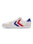 Hummel - Slimmer Stadil Low - Baskets - Mixte adulte - Blanc (White/blue/red/gum) - 36 EU