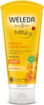 Weleda Baby Shampoo & Body Wash w. Calendula, Sensitive Kids & Baby...