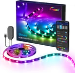 Ruban À LED USB, 2M Magic 5050 Dream Couleur Bande Led Musique Rétroéclairage TV