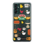 ERT GROUP mobile phone case for Samsung M13 4G/ M23 5G/ F23 original and officially Licensed Friends pattern 014 optimally adapted to the shape of the mobile phone, partially transparent