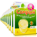 12x Complan Banana Nutrition Vitamin Supplement Protein Energy Drink 4x55g