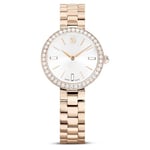 Swarovski Certa Watch, Swiss Made, Metal Bracelet, Gold Tone, Champagne Gold-Tone Finish