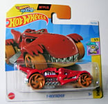 Hot Wheels 2024 T-Rextroyer Short Card 1:64 Hw Mega Dents de Requin HTC05