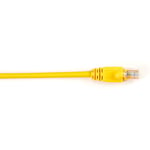 Black box BLACK BOX CONNECT CAT5E 100-MHZ STRANDED ETHERNET PATCH CABLE - UNSHIELDED (UTP), CM PVC, MOLDED SNAGLESS BOOT, YELLOW, 6-FT. (1.8-M) (CAT5EPC-006-YL)