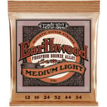 Ernie Ball Medium Light Earthwood Phosphor Bronze 12-54