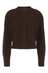 Campbell Cardigan Merino - Dark Brown