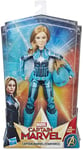 Figurine Avengers Captain Marvel Starforce avec accessoires  29 cm bleu