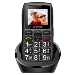 artfone C1+ Téléphone Portable Senior Débloqué avec Grandes Touches | Bouton ...