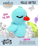 KNITTY CRITTERS Hello Softie - Brian The Bird