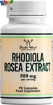 Double  Wood  Rhodiola  Rosea |  90  Rhodiola  Rosea  Complex -  500Mg  Rhodiola