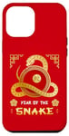 iPhone 12 Pro Max Year Of The Snake 2025 Lunar New Year Chinese New Year 2025 Case