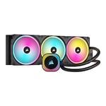 Corsair iCUE LINK H170i RGB Liquid CPU Cooler - 420mm AIO - QX140 RGB Fans - Fits Intel® LGA 1700, AMD® AM5 - iCUE LINK System Hub Included - Black