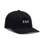 FOX Wordmark Adjustable Keps Svart-Vit""