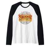 Samoa Pride Polynesian South Pacific Tatau Samoan Logo Raglan Baseball Tee