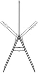 Brabantia 20m Hang On Clothes Airer with Rod - Black