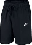 Nike Knee Length Short M NSW Club Short JSY, Black/White, BV2772-010, XL-T