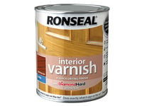  Ronseal Interior Varnish Quick Dry Satin Medium Oak 750ml RSLIVSMO750