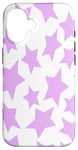 Coque pour iPhone 16 Pink Stars, esthétique preppy, rétro années 70, Y2K, tendance, Teens