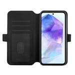 3SIXT Galaxy A55 5G NeoWallet Folio Phone Case - Black