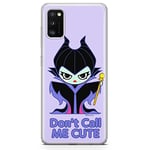 ERT GROUP Coque de téléphone Portable pour Samsung A41 Original et sous Licence Officielle Disney Motif Maleficent 003 Parfaitement adapté à la Forme du téléphone Portable, Coque en TPU