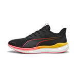 PUMA Mixte Reflect Lite Road Running Shoe, Black-Sun Stream, 37 EU