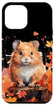 iPhone 12 Pro Max Hamster Face Portrait Teddy Bear Hamster Small Pet Case