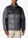 Columbia Pike Lake Puffer Coat, City Grey, Shar