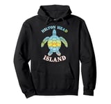 Hilton Head Island Summer Vacay Beach Palm Tree SC Pullover Hoodie