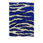 HEM - Monster Rug - Ultramarine Blue/Off-white - Kuvioidut matot - Siri Carlén - Valkoinen,Sininen