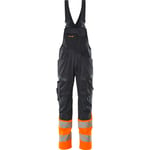 Maskotoverall 19669-236, Hi-Vis klass 1, marin/orange, storlek 82/C54