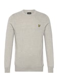 Lyle & Scott Cotton Merino Crew Neck Jumper Grå