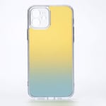 Coque de protection EFFET IRISE pour Apple iPhone 12 - WE - Dos transparent - rigide - anti-chocs