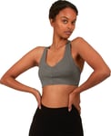 StayInPlace Veda Strap Sports Bra Nutmeg, XS