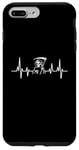 Coque pour iPhone 7 Plus/8 Plus ECG des battements de cœur Grim Reaper Halloween