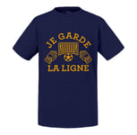 T-Shirt Enfant Je Garde La Ligne Gardien De But Sport Foot Ballon